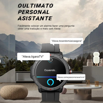 Smartwatch - Relógio Inteligente MASX Oasis X Alexa Premium