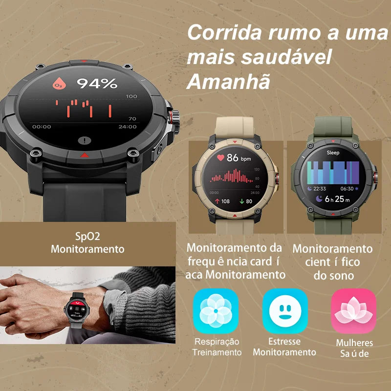 Smartwatch - Relógio Inteligente MASX Oasis X Alexa Premium